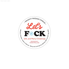 LET'S F*CK - NAUGHTY HOLIDAY MINI MASSAGE CANDLE