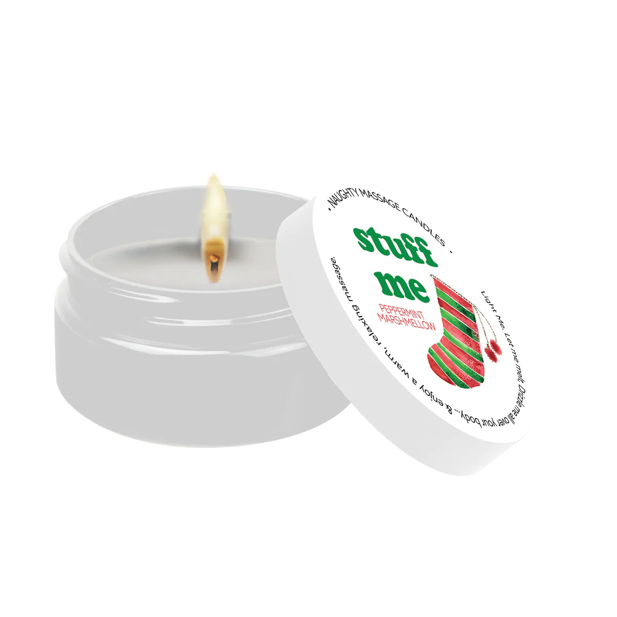 STUFF ME - NAUGHTY HOLIDAY MINI MASSAGE CANDLE