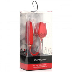 Bloomgasm Romping Rose 10X Suction Rose & Thrusting Vibrator