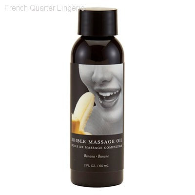 Earthly Body Edible Massage Oil (Banana Flavor)-French Quarter Lingerie
