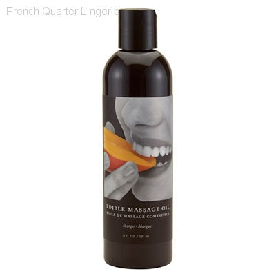 Earthly Body Edible Massage Oil (Mango Flavor)-French Quarter Lingerie