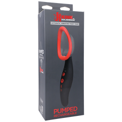 KINK Pumped Rechargeable Automatic Vibrating Pussy Pump