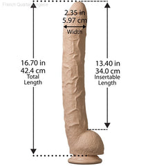 Black : 17" - Dick Rambone Cock 17"