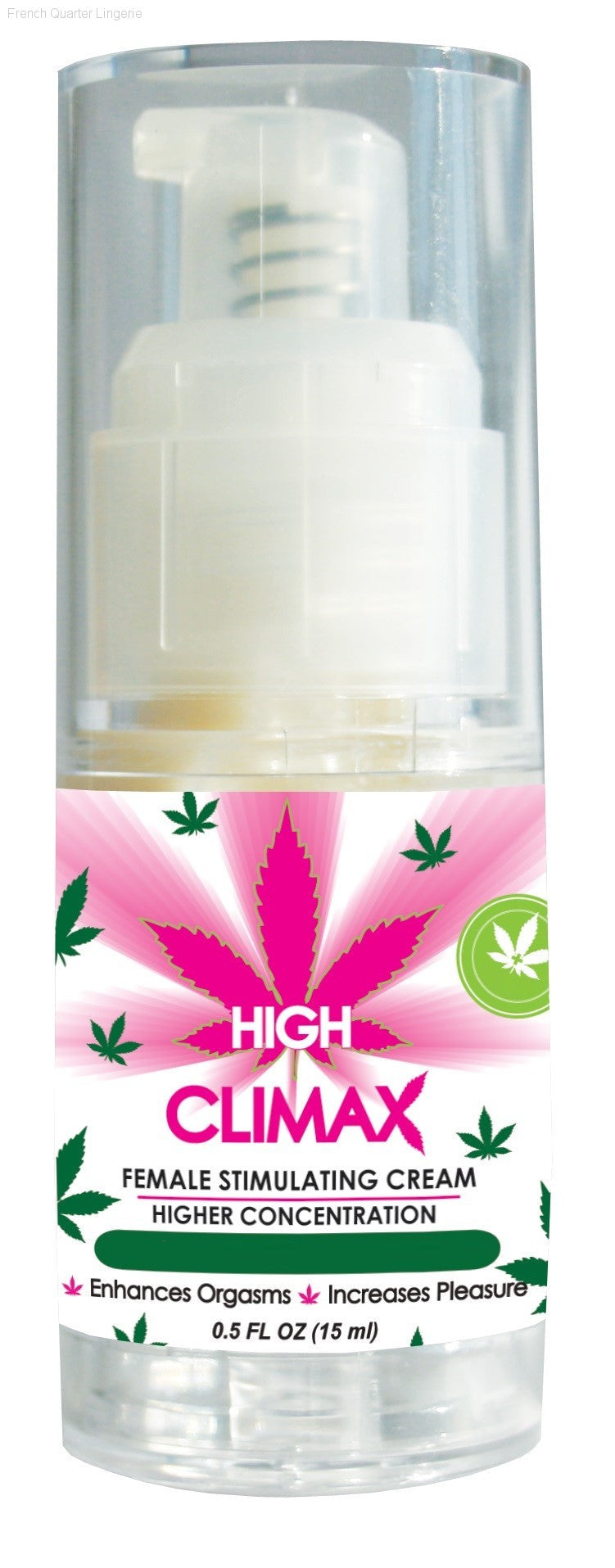 High Climax Female Stimulant Cream with CBD-French Quarter Lingerie