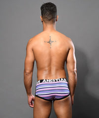 Vivid Mesh Stripe Boxer w/ Almost Naked