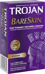 Condoms - Trojan Bareskin Studded Condom