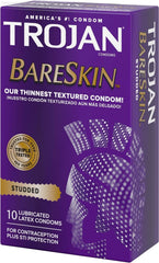 Condoms - Trojan Bareskin Studded Condom