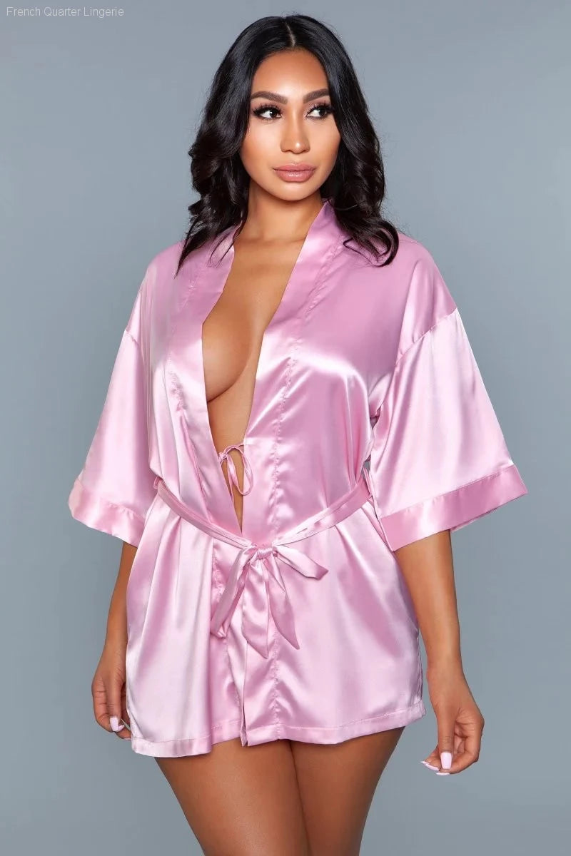 Bewicked Getting Ready Robe-French Quarter Lingerie