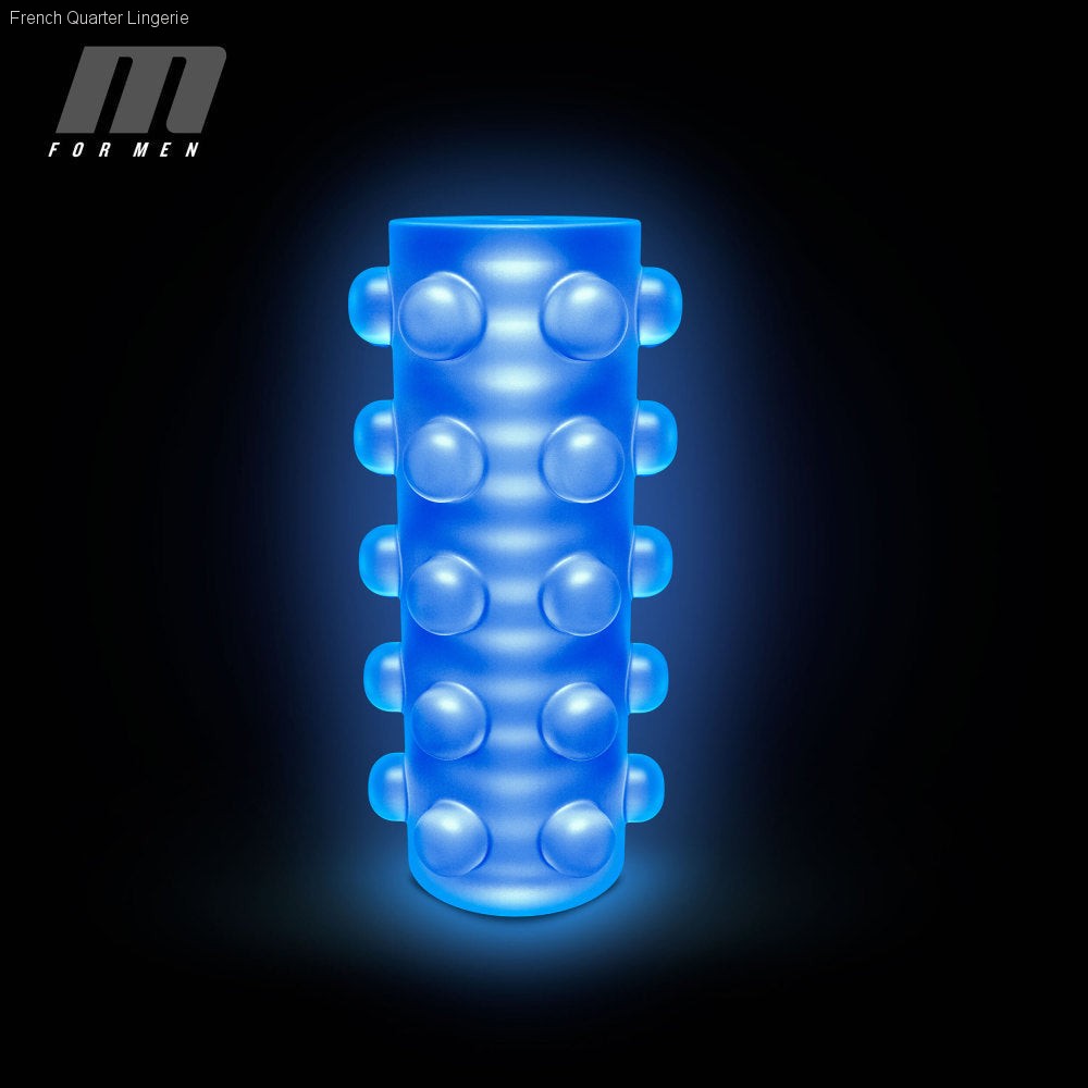 Men's Masturbators - Blush M For Men Soft & Wet Reversible Orb Frosted Masturbator / Stroker