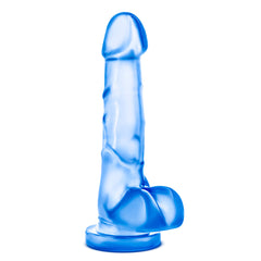 Blush B Yours Sweet N' Hard 4 Realistic 7-Inch Long Dildo With Balls & Suction Cup Base