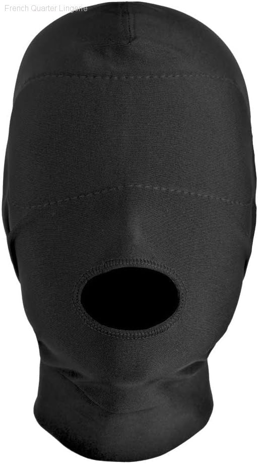 Disguise Open Mouth Hood With Padded Blindfold-French Quarter Lingerie