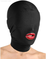 Disguise Open Mouth Hood With Padded Blindfold-French Quarter Lingerie
