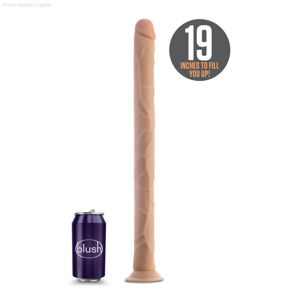 Dr. Skin By Blush® | 19 Inch Long Realistic Dildo-French Quarter Lingerie