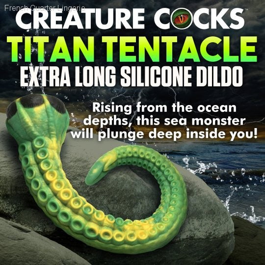 Titan Tentacle Extra Long Silicone Dildo