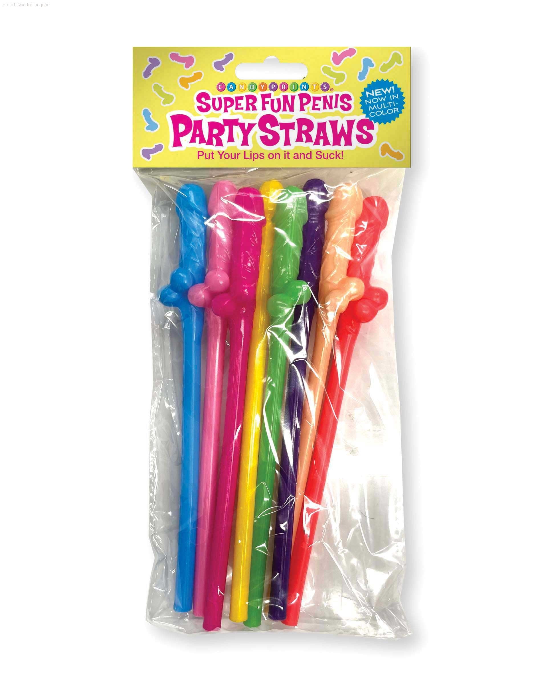 Super Fun Penis Party Straws