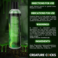 Green Creature Slime Water-Based Lubricant