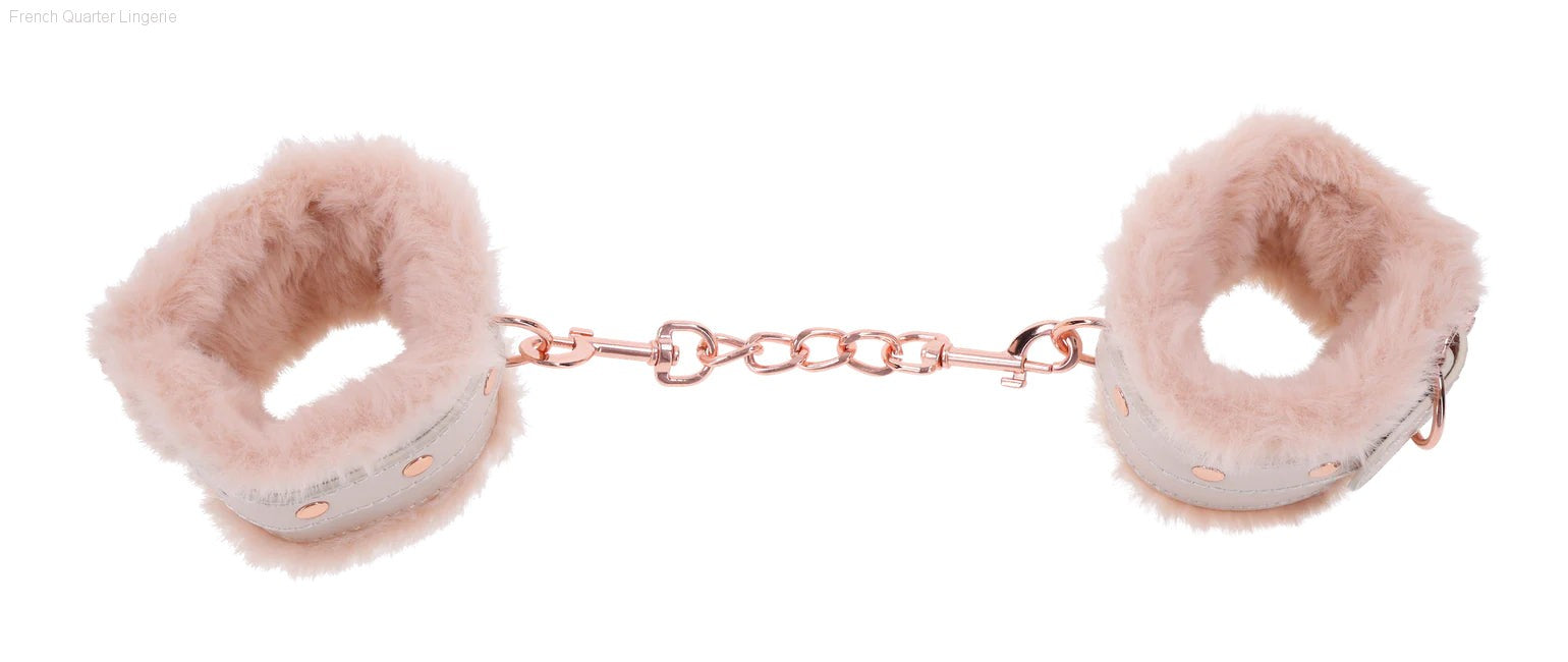 Peaches ‘n CreaMe Fur Handcuffs