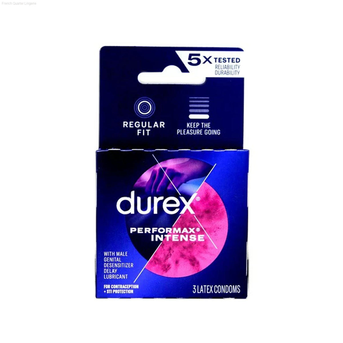 Durex Performax Intense Condom-French Quarter Lingerie