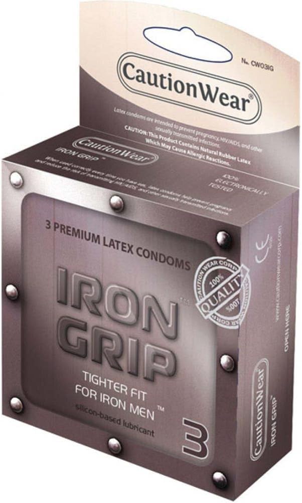 Caution Wear - Iron Grip Snug Fit - 3 Count-French Quarter Lingerie