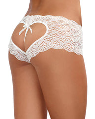 Heart Cutout Lace Panty