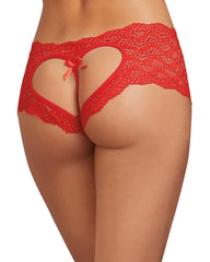 Heart Cutout Lace Panty