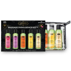 MASSAGE INDULGENCE KIT - 5 Naturals Massage Oils TSA APPROVED