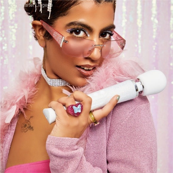 All That Glimmers Collection - Petite Rechargeable Vibrating Massager-French Quarter Lingerie