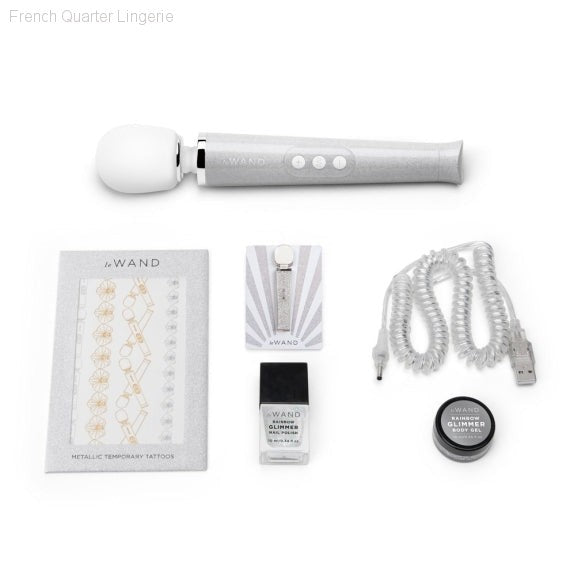 All That Glimmers Collection - Petite Rechargeable Vibrating Massager-French Quarter Lingerie