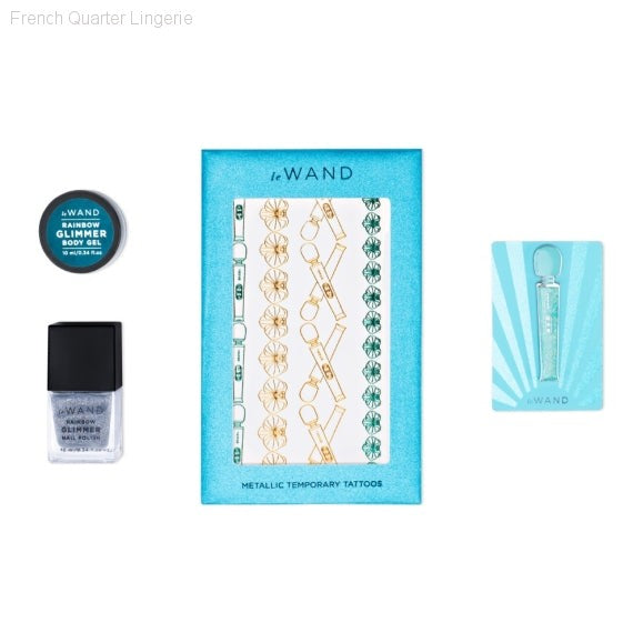 All That Glimmers Collection - Petite Rechargeable Vibrating Massager-French Quarter Lingerie