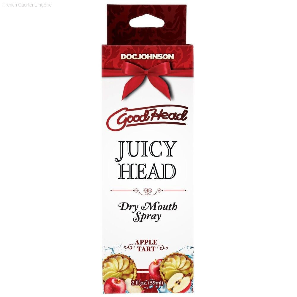 Oral Sex Essentials - GoodHead Juicy Head Dry Mouth Spray Apple Tart Flavor Mouthwatering Spray