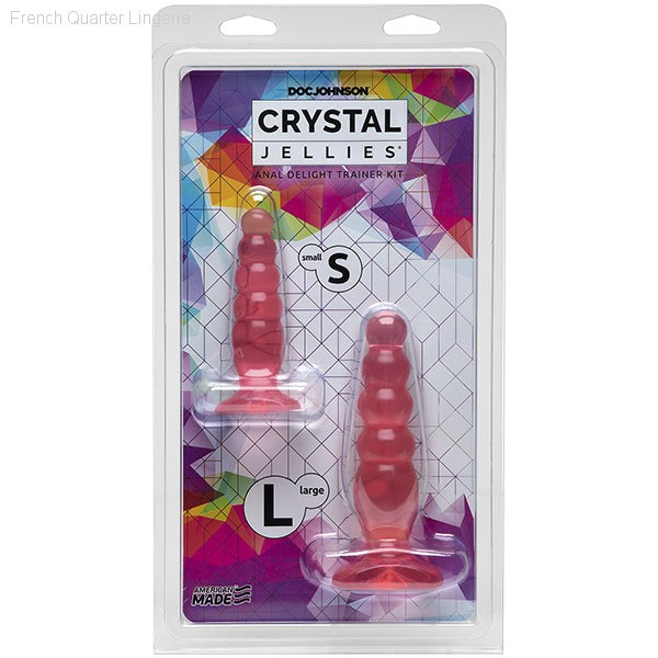 Crystal Jellies Anal Delight Trainer Kit