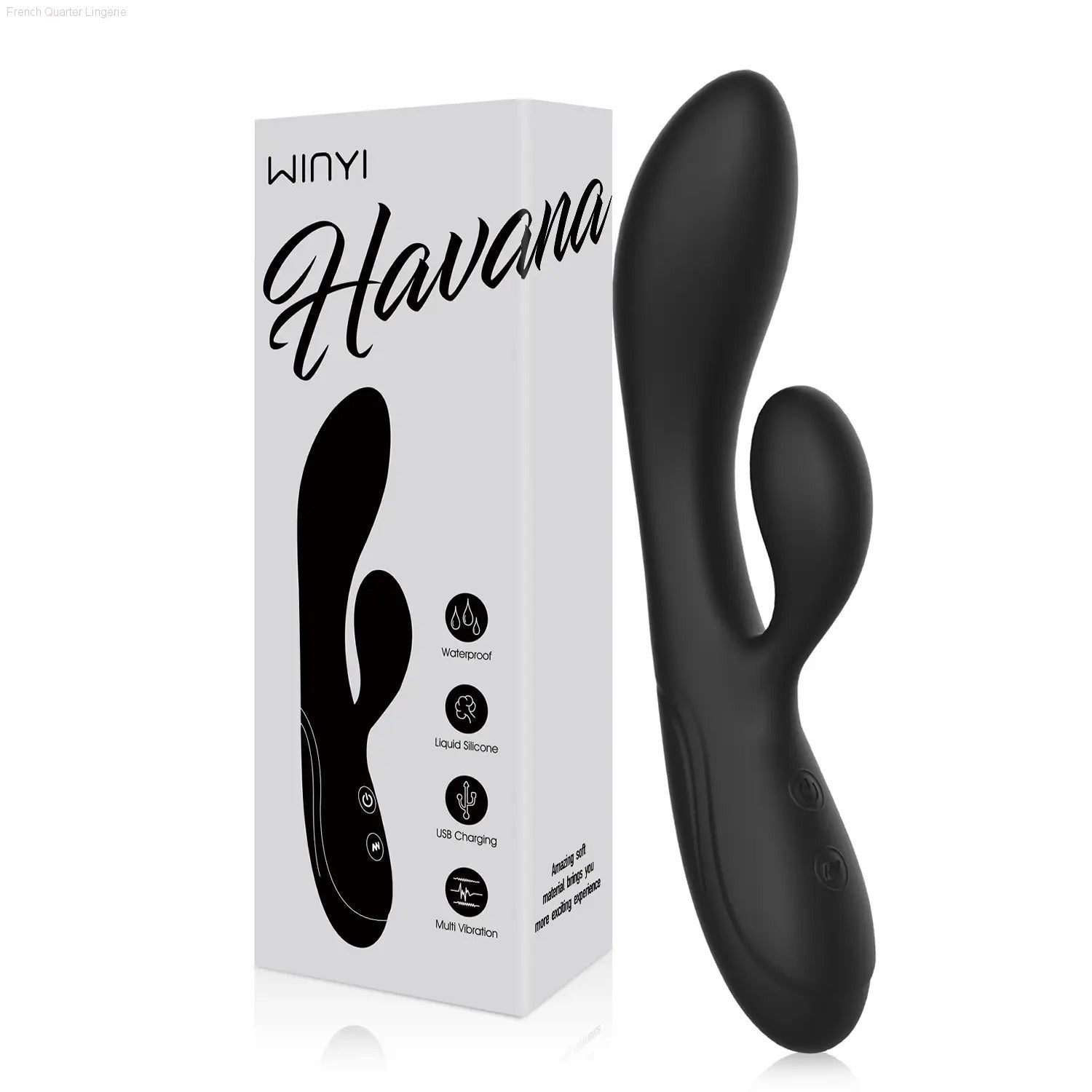 Havana - Rabbit-Style Vibrator-French Quarter Lingerie