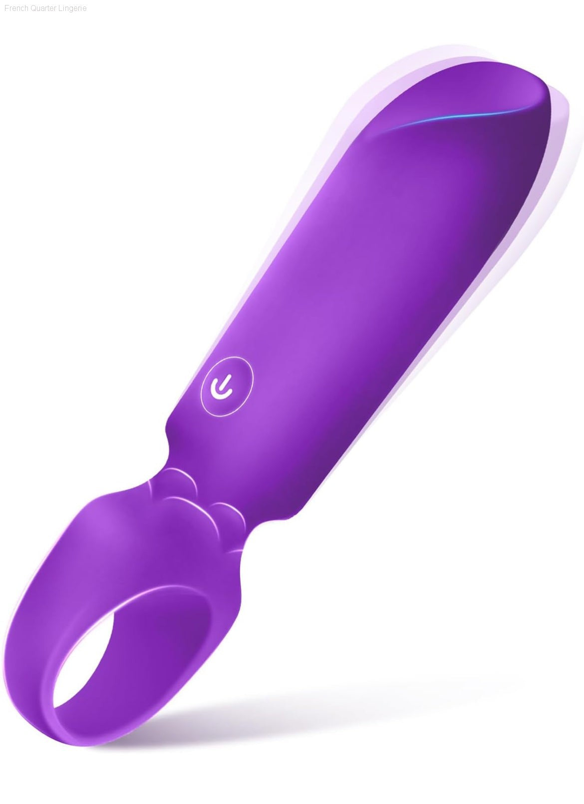 Bullet Clit Vibrator with Finger Hole-French Quarter Lingerie