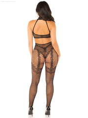 In The Mood Crotchless Bodystocking-French Quarter Lingerie
