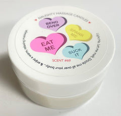 Candy Heart Massage Candle - Madagascar Vanilla-French Quarter Lingerie