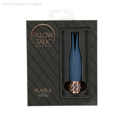 Pillow Talk® Secrets - Playful - Clitoral Vibrator - Navy