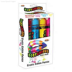 Bodylicious Edible Body Paint Pens-French Quarter Lingerie