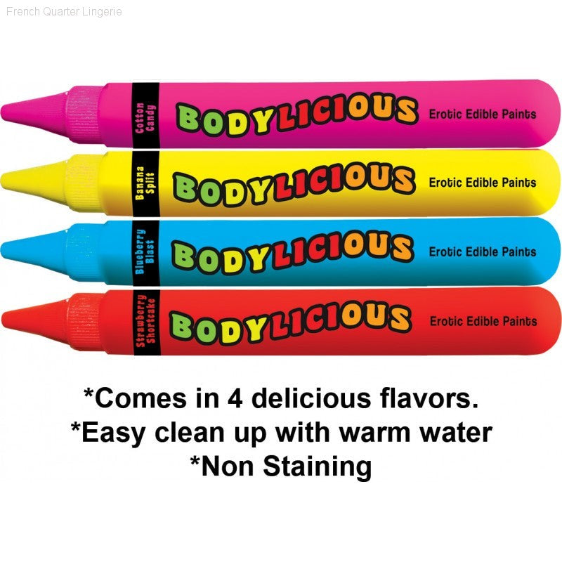 Bodylicious Edible Body Paint Pens-French Quarter Lingerie