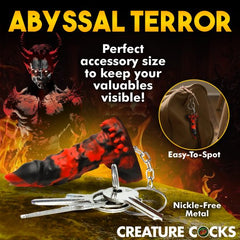 Fire Demon Mini Dildo Key Chain