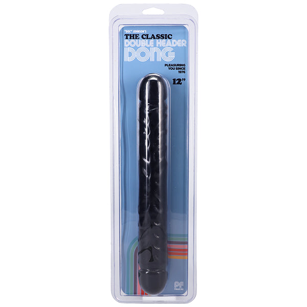 Classic Jr. Veined Double Header - Double Ended Dildo