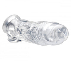 Realistic Clear Penis Enhancer and Ball Stretcher