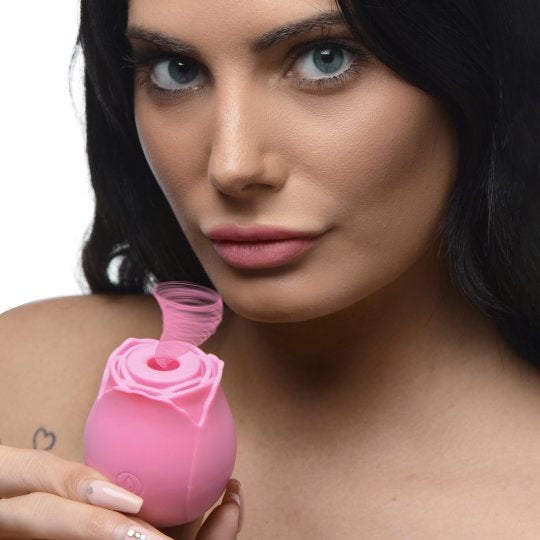 Bloomgasm Wild Rose 10X Silicone Clit Stimulator