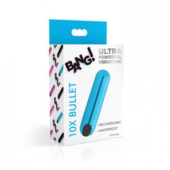 10X Rechargeable Vibrating Metallic Bullet