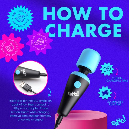 10X Ultra Powerful Silicone Mini Wand