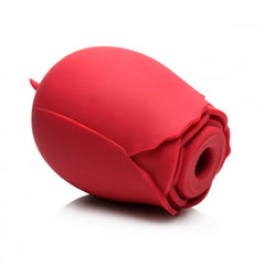 The Double Tease Rose 10X Sucking and Licking Silicone Stimulator