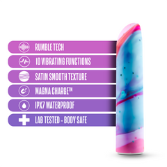 Blush Limited Addiction Fascinate Power Vibe Peach 4-Inch Vibrator