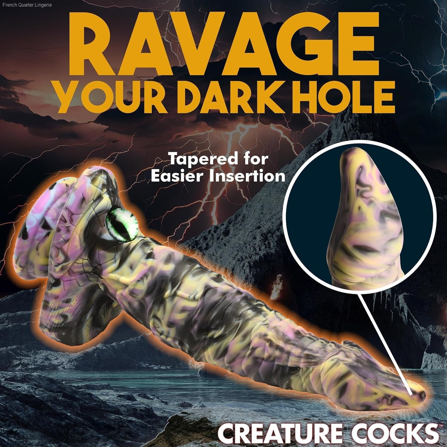 Cyclops Monster Silicone Dildo-French Quarter Lingerie