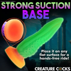 Tenta-Cock Glow-in-the-Dark Silicone Dildo