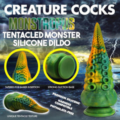 MONSTROPUS TENTACLED MONSTER 8.5" SILICONE SUCTION CUP DILDO