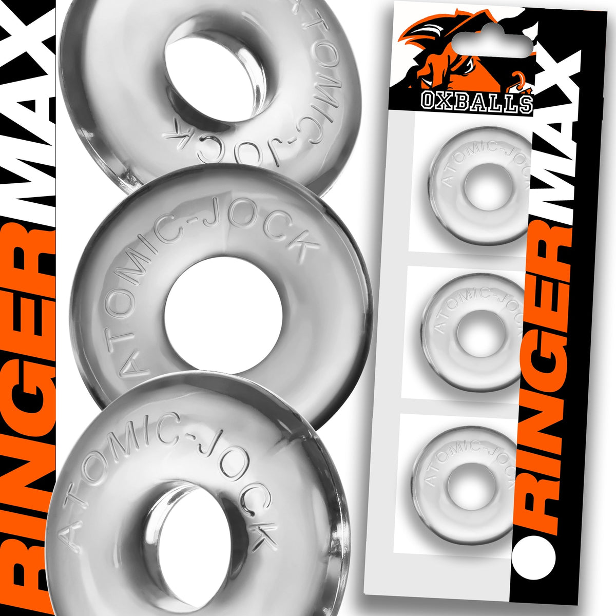 RINGER MAX 3-Pack Cockring Set